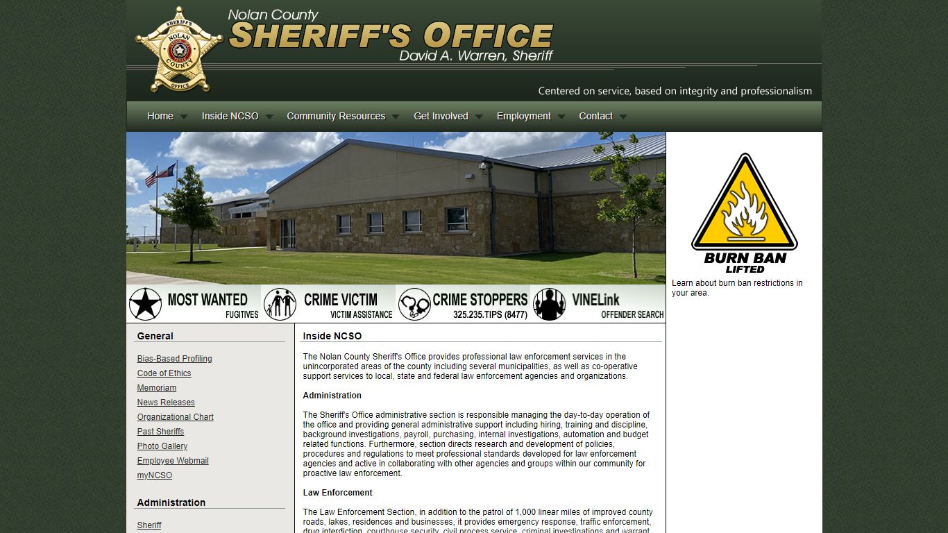 Nolan County Sheriff's Office